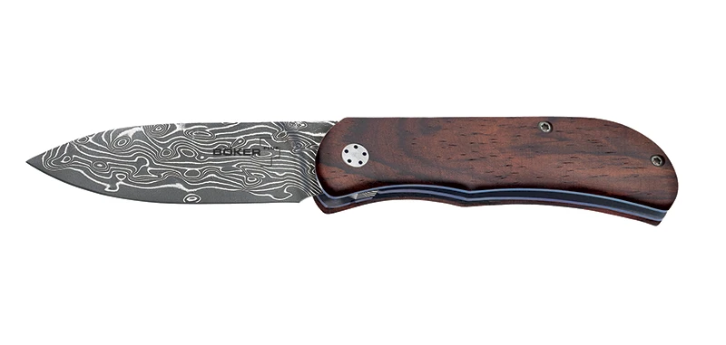 Exskelibur II Cocobolo Damascus 3 Exskelibur II Cocobolo Damascus