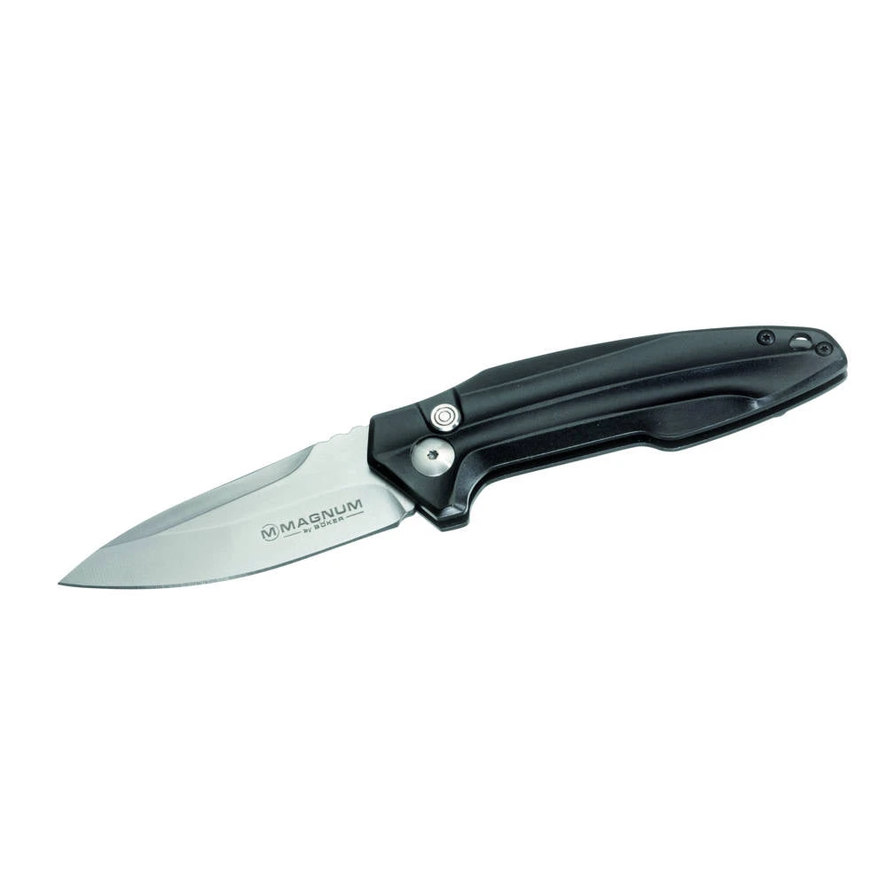 Couteau Automatique Final Flick Out Black Manche Aluminium Boker Magnum 3 Couteau Automatique Final Flick Out Black Manche Aluminium Boker Magnum
