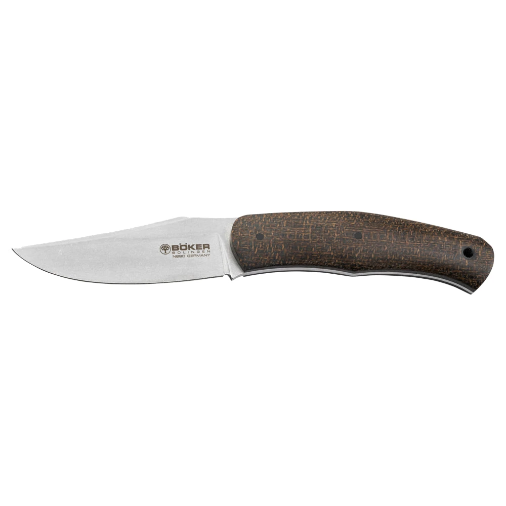 Couteau De Chasse Boxer Fixed Micarta Green Manche Micarta Boker 3 Couteau De Chasse Boxer Fixed Micarta Green Manche Micarta Boker