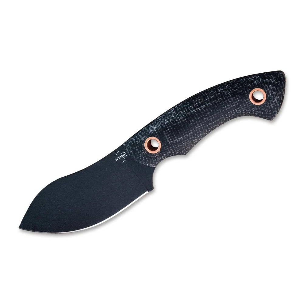 Couteau De Chasse Nessmi Pro Black Manche Micarta Boker Plus 3 Couteau De Chasse Nessmi Pro Black Manche Micarta Boker Plus