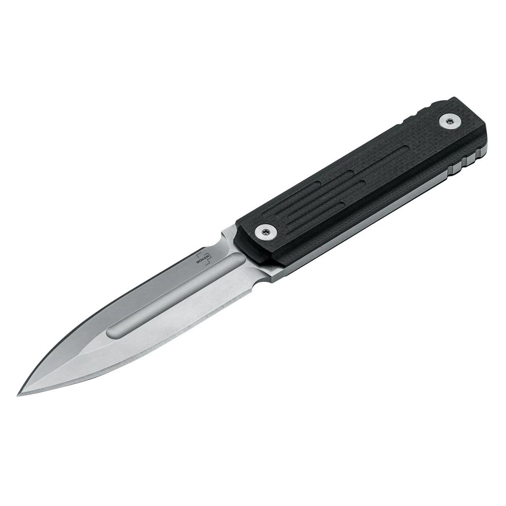 Couteau De Chasse Omerta Manche G10/Acier Boker Plus 3 Couteau De Chasse Omerta Manche G10/Acier Boker Plus