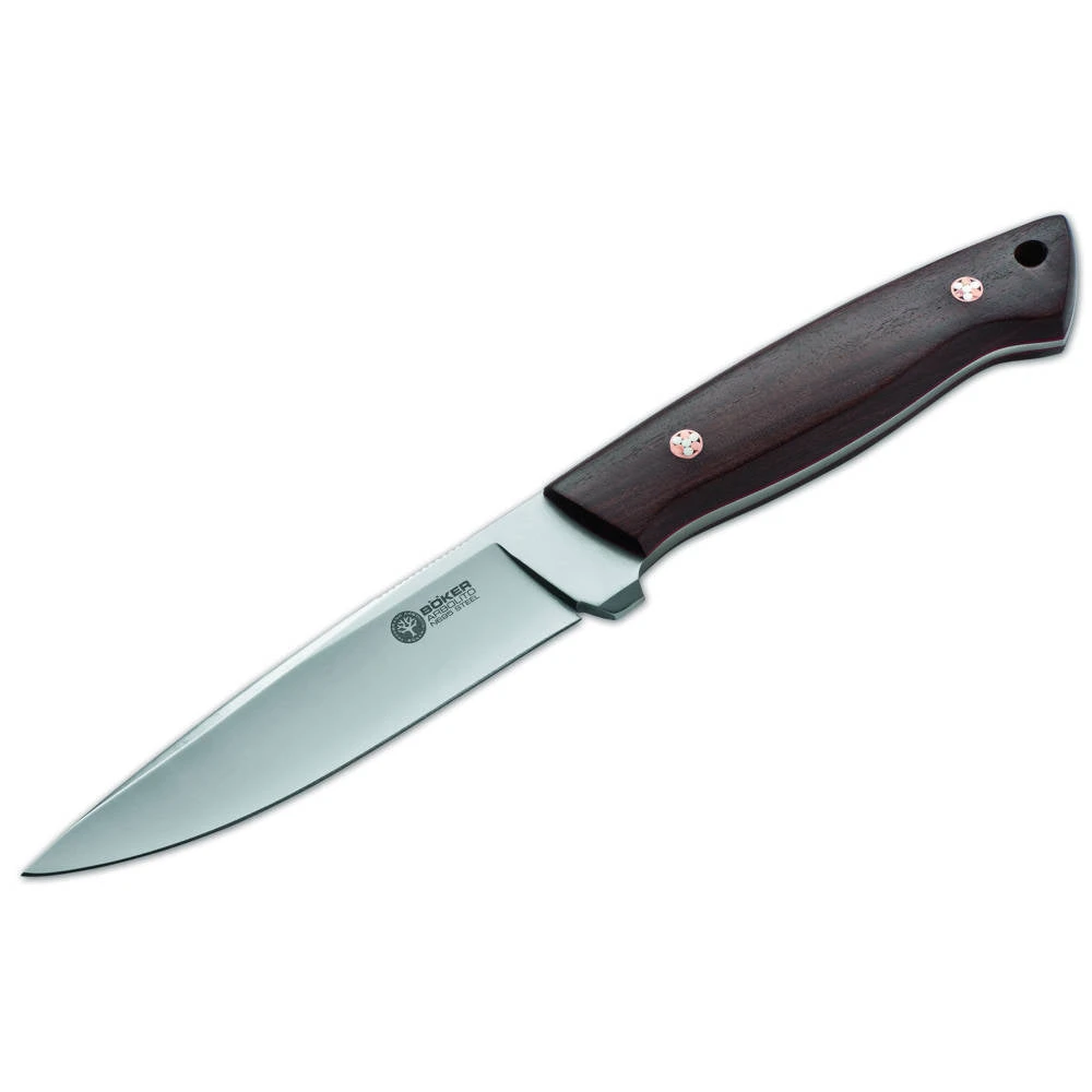 Couteau De Chasse Relincho Madera Manche Guayacan Boker Plus 3 Couteau De Chasse Relincho Madera Manche Guayacan Boker Plus