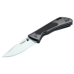 Couteau De Poche Advance Checkering Dark Bronze Manche Aluminium Boker Magnum