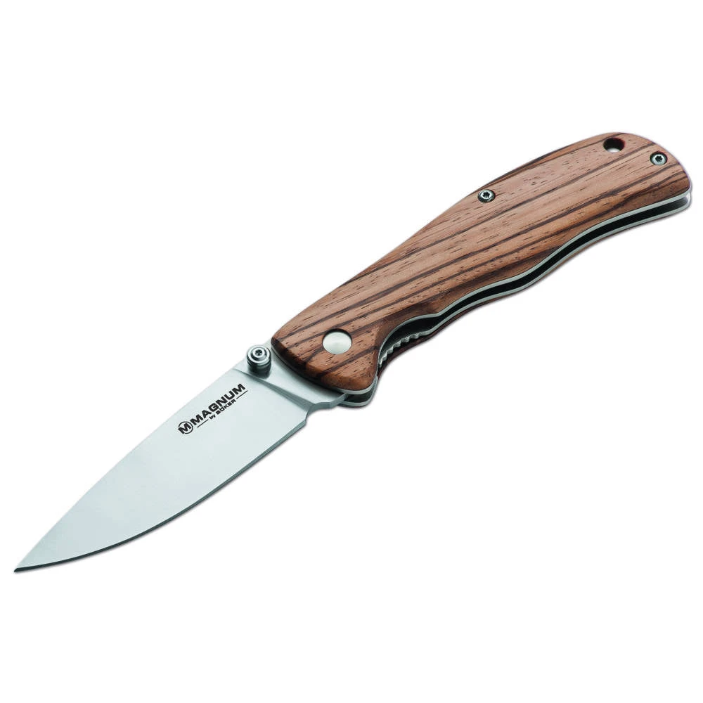 Couteau De Poche Backpacker Manche Bois Boker Magnum 3 Couteau De Poche Backpacker Manche Bois Boker Magnum