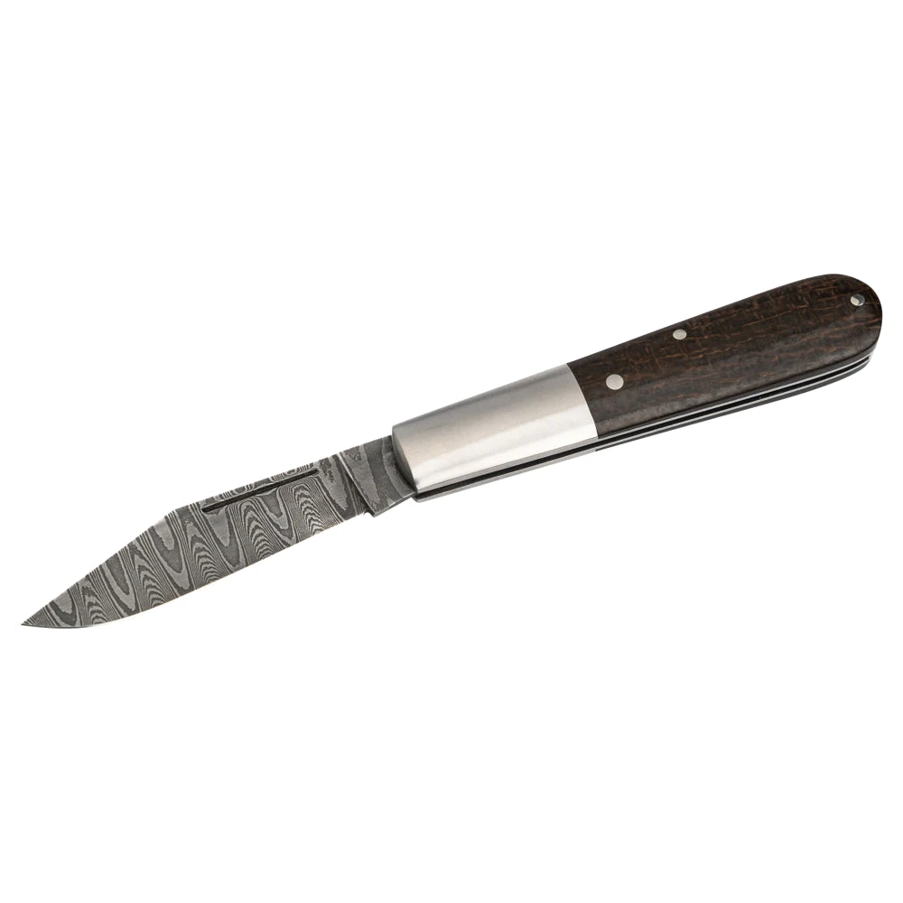 Couteau De Poche Barlow M4 Sherman Damas Manche Micarta/Acier Inox Boker 3 Couteau De Poche Barlow M4 Sherman Damas Manche Micarta/Acier Inox Boker