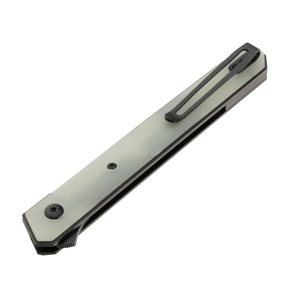 Couteau De Poche Kwaiken Air G10 Jade Manche G10 Boker Plus 6 Couteau De Poche Kwaiken Air G10 Jade Manche G10 Boker Plus - Image 4