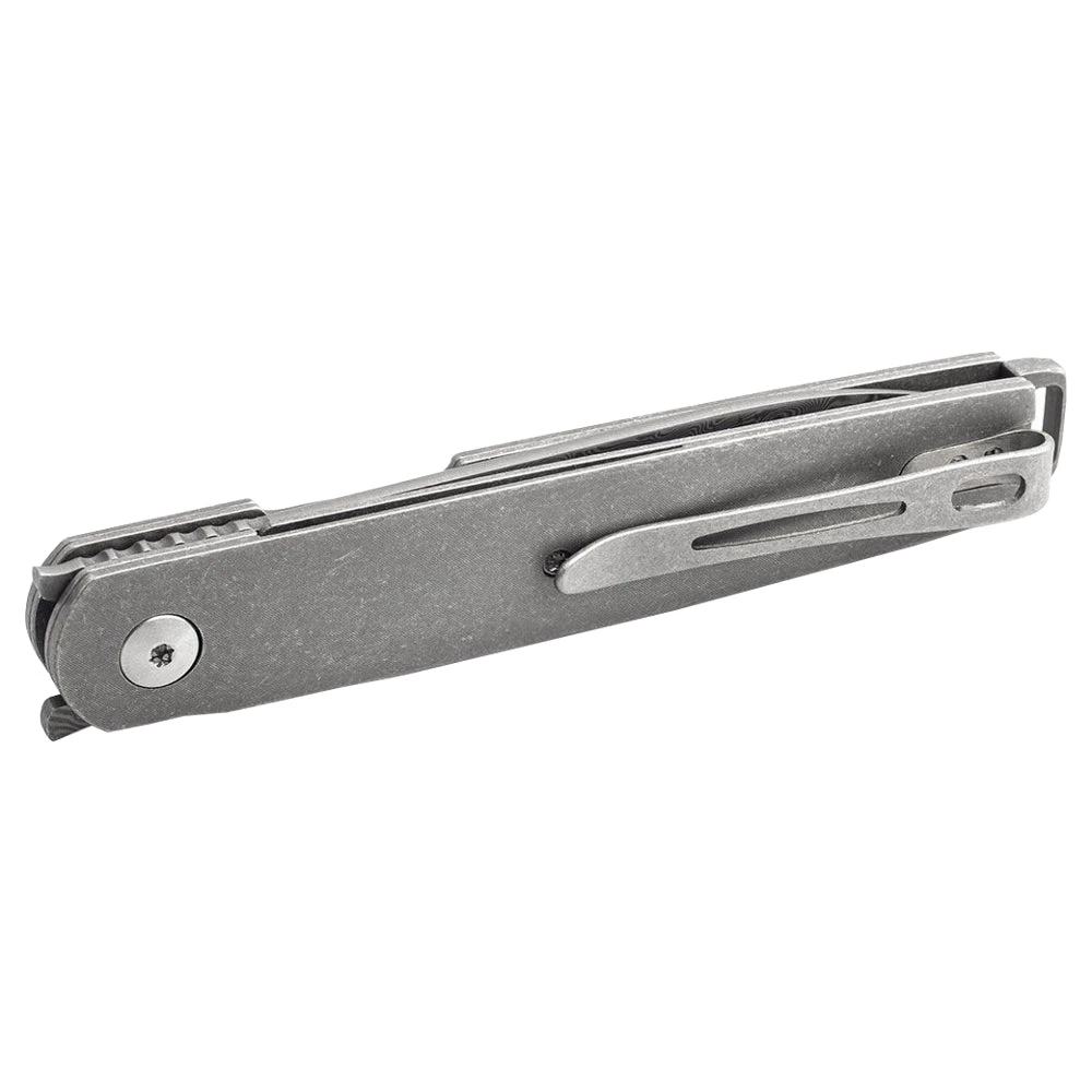 Couteau De Poche LFR Damascus Manche Titane Boker Plus 6 Couteau De Poche LFR Damascus Manche Titane Boker Plus - Image 4