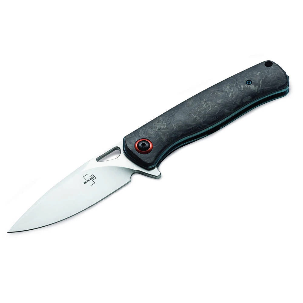 Couteau De Poche Nebula Manche Carbone Boker Plus 3 Couteau De Poche Nebula Manche Carbone Boker Plus