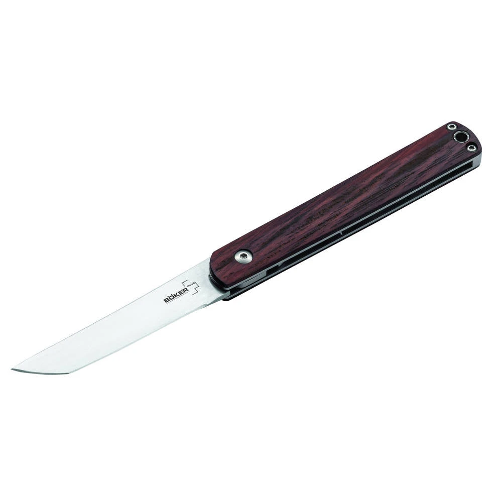 Couteau De Poche Wasabi Cocobolo Manche Cocobolo Boker Plus 3 Couteau De Poche Wasabi Cocobolo Manche Cocobolo Boker Plus